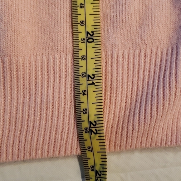 Studio Works Soft Pink Crew Neck Sweater Sm EUC - Picture 7 of 11